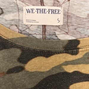 Free People - We the Free Camo Tee